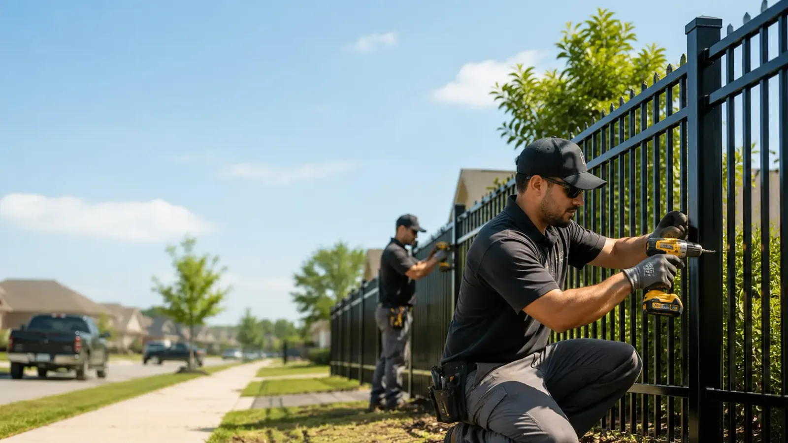 Metal Fence Installation in Wellston, OK
